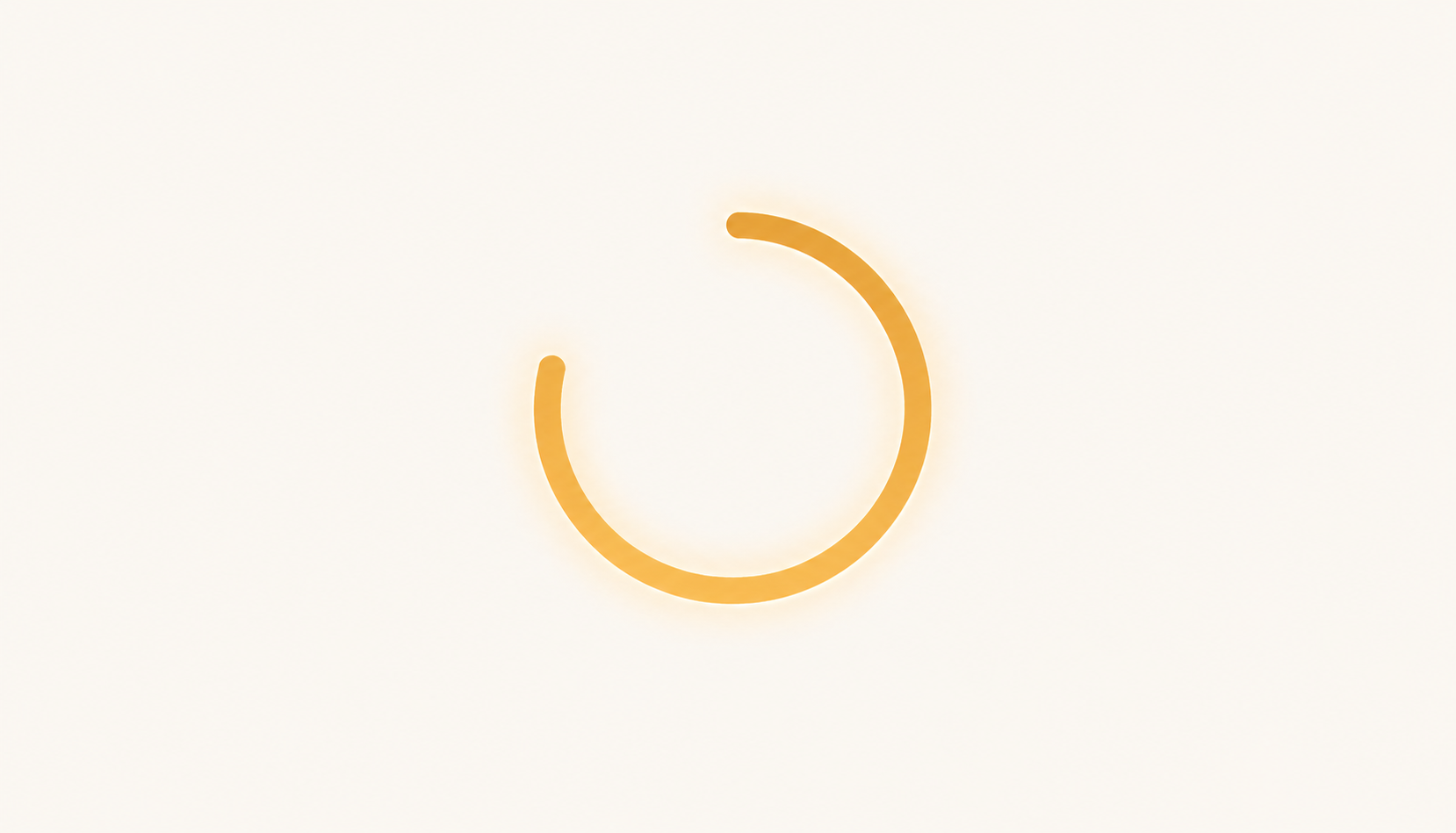 A quiet daily reading ring, partially filled in warm amber